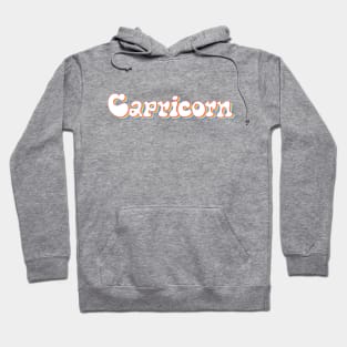 Retro Rainbow Capricorn Hoodie